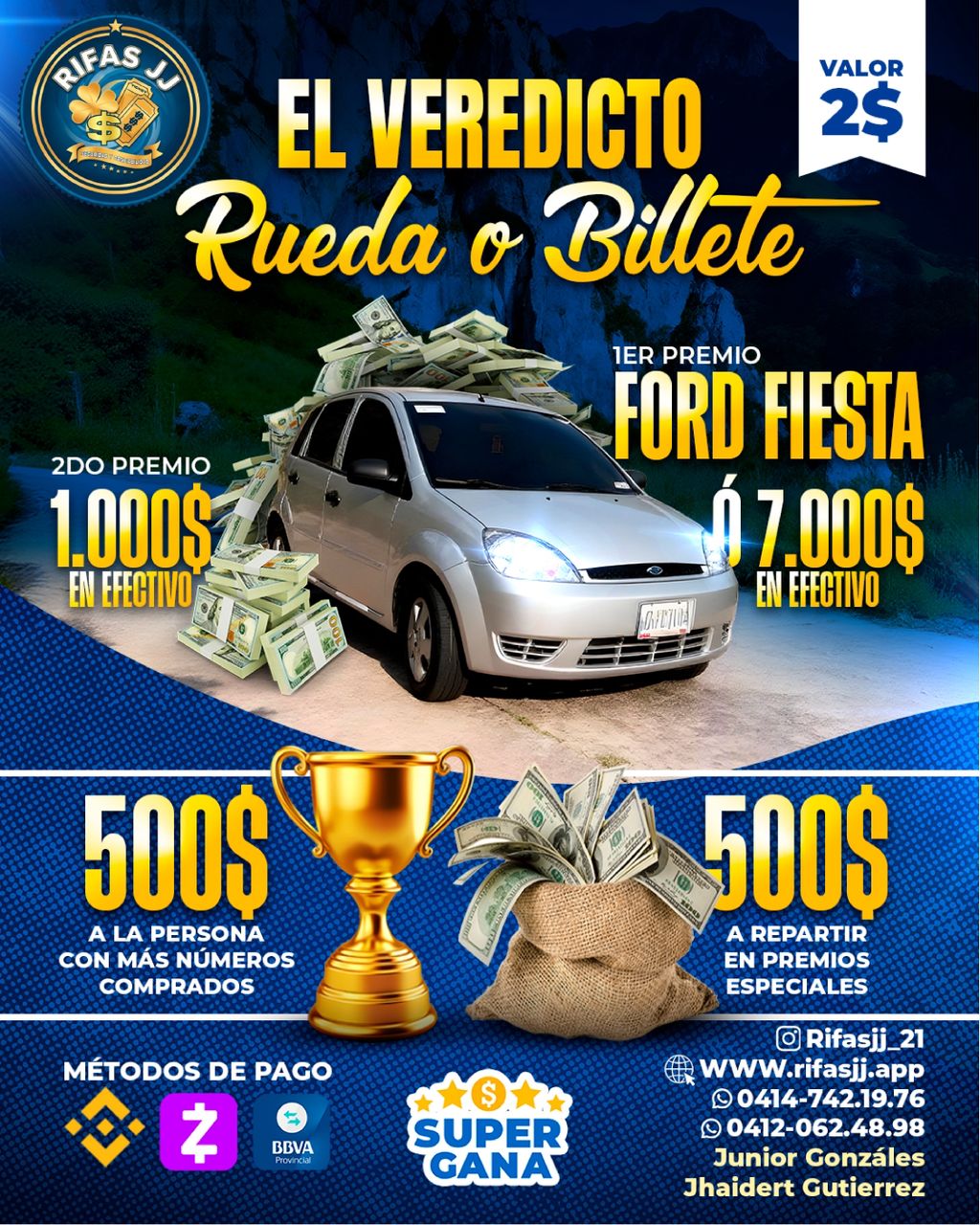 El Veredicto, Ruedas o Billete