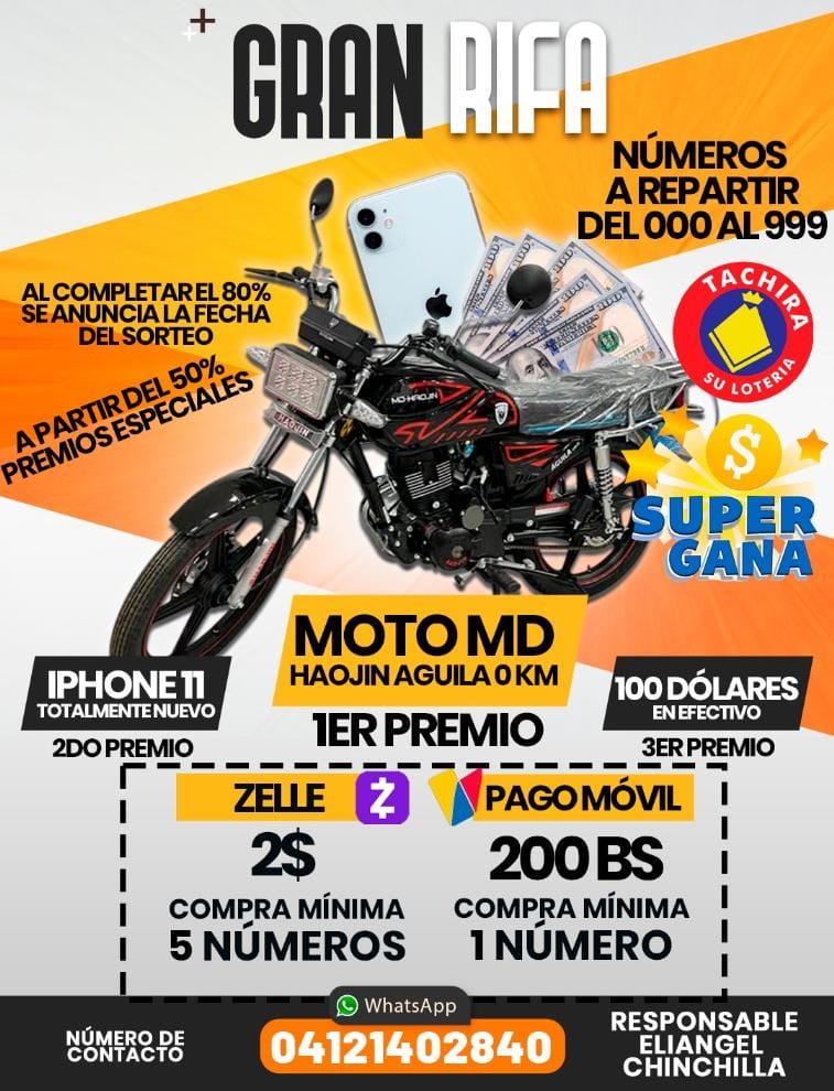 Moto ~ iPhone ~ Efectivo