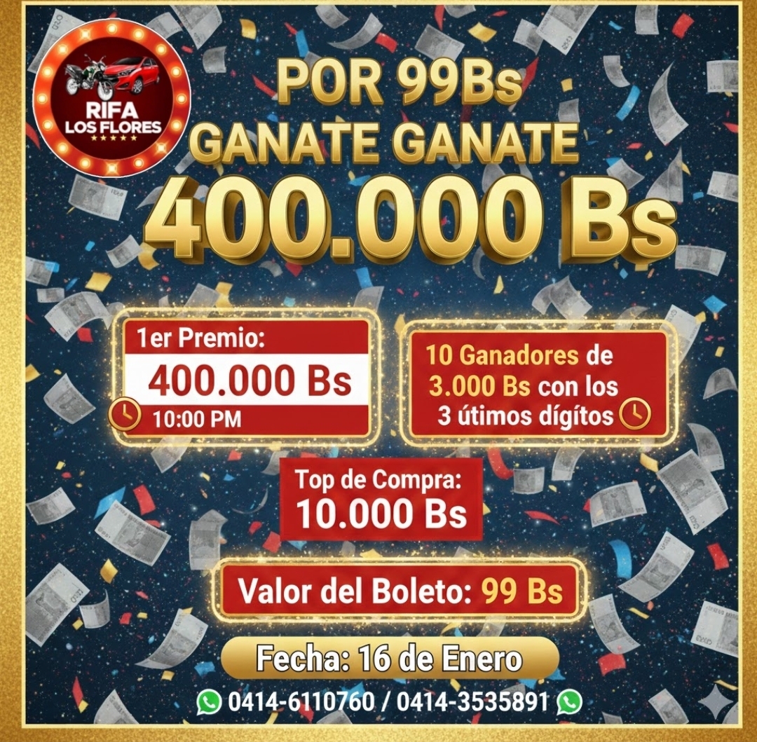 Por 99Bs.