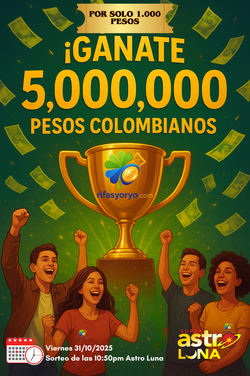 Sorteo Astro Luna COLOMBIA