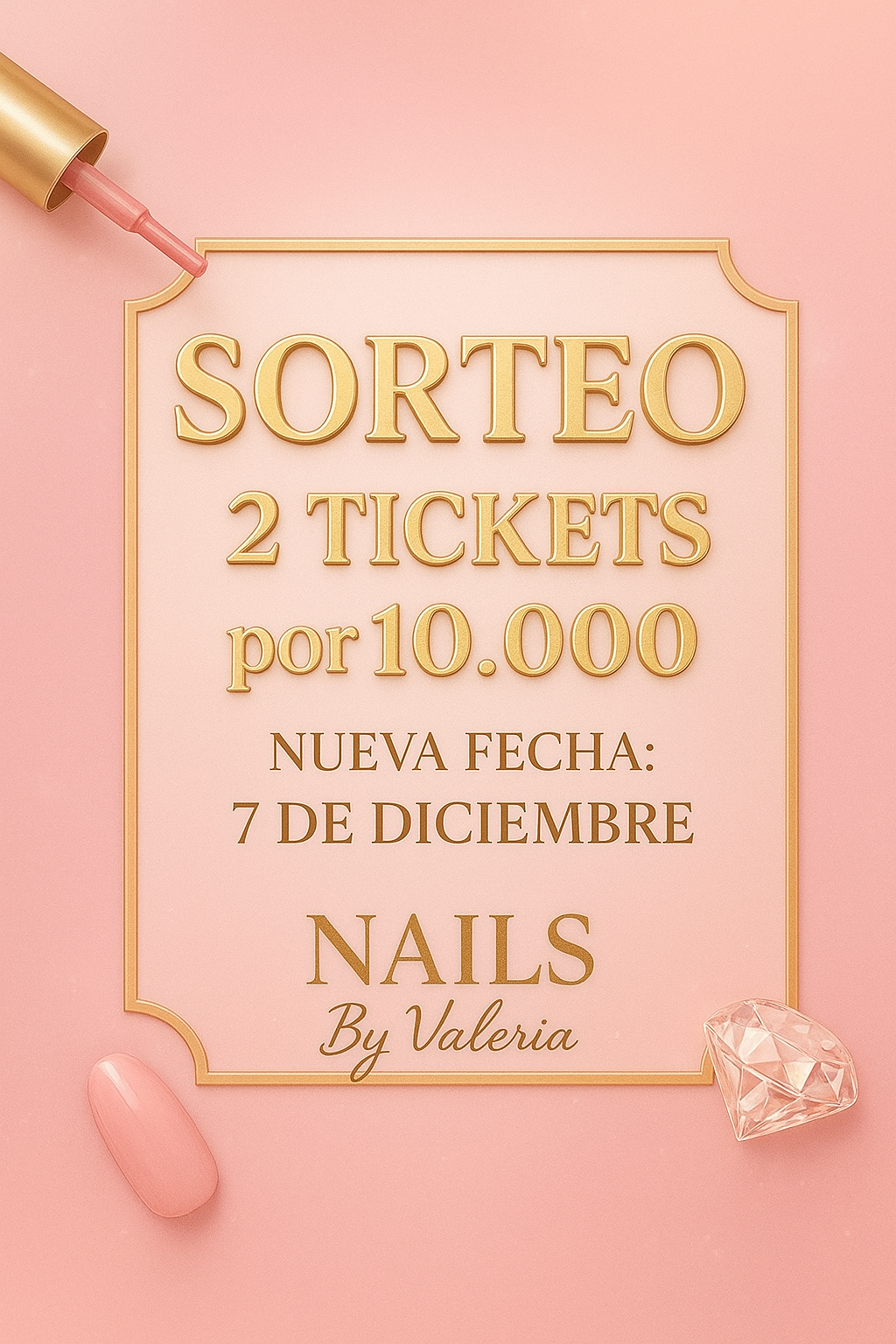 Rifa Belleza Total con Nails By Valeria