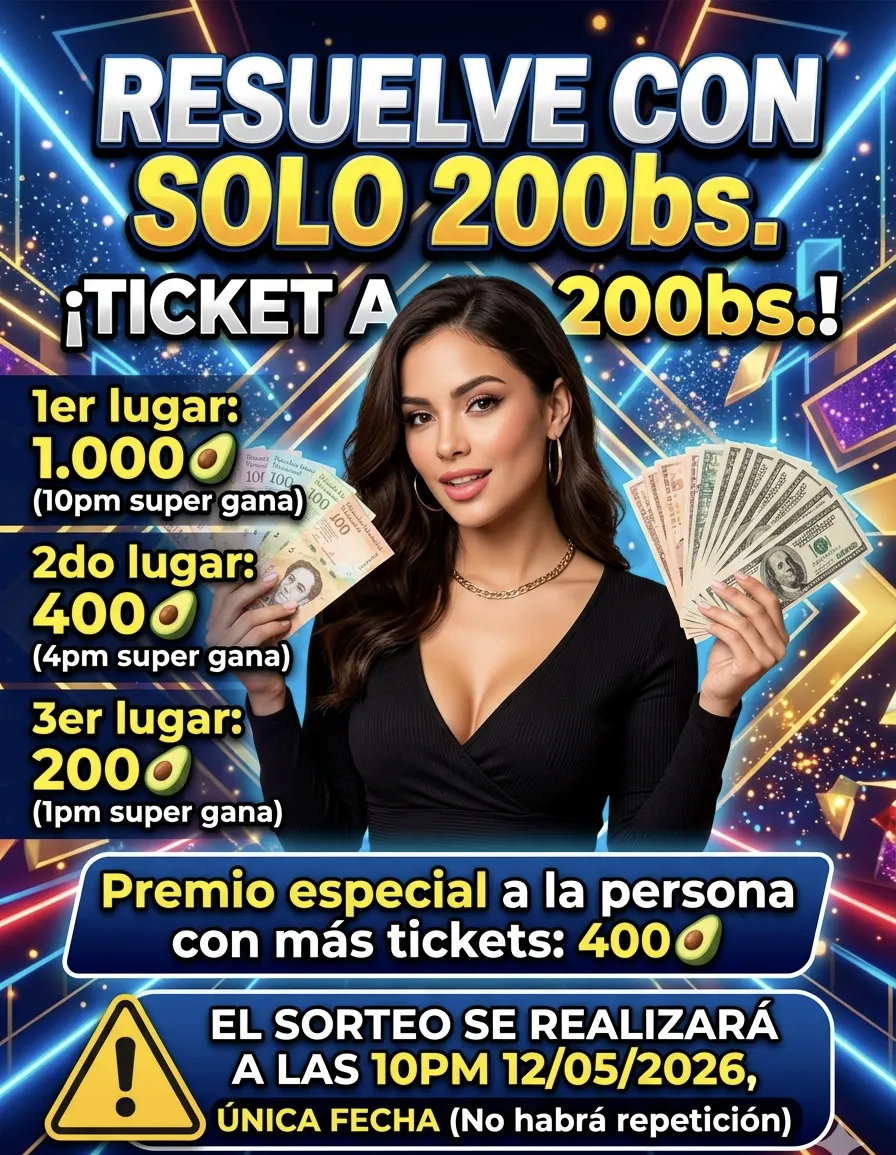 Resuelve con 200bs