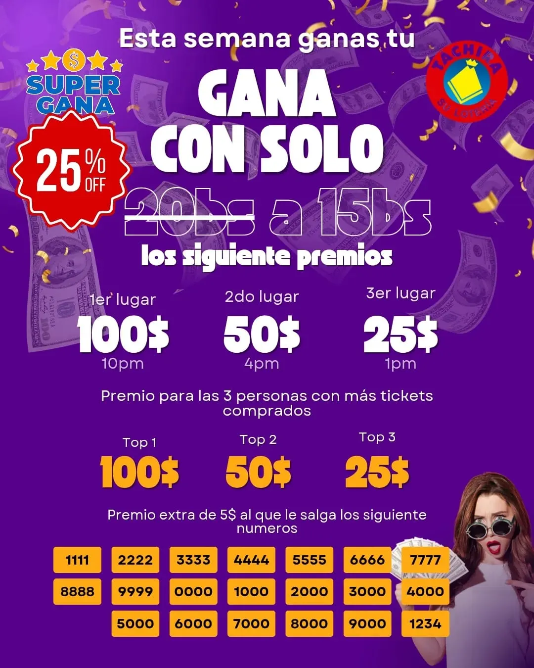 ¡ESTA SEMANA GANAS TÚ DE NUEVO!