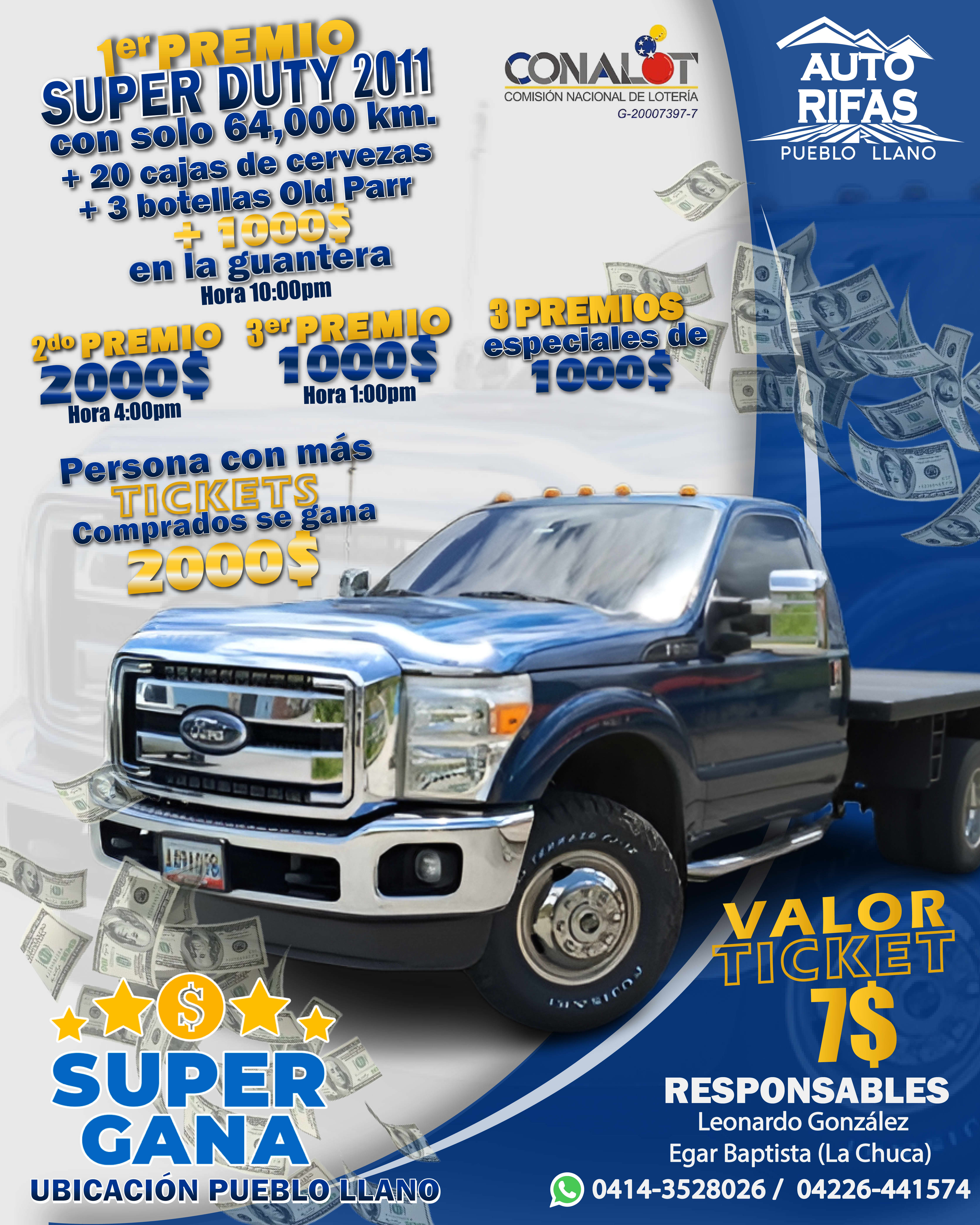 ¡GANA UN SUPER DUTY 2011 + DINERO Y CERVEZAS! 🚗💵🍻